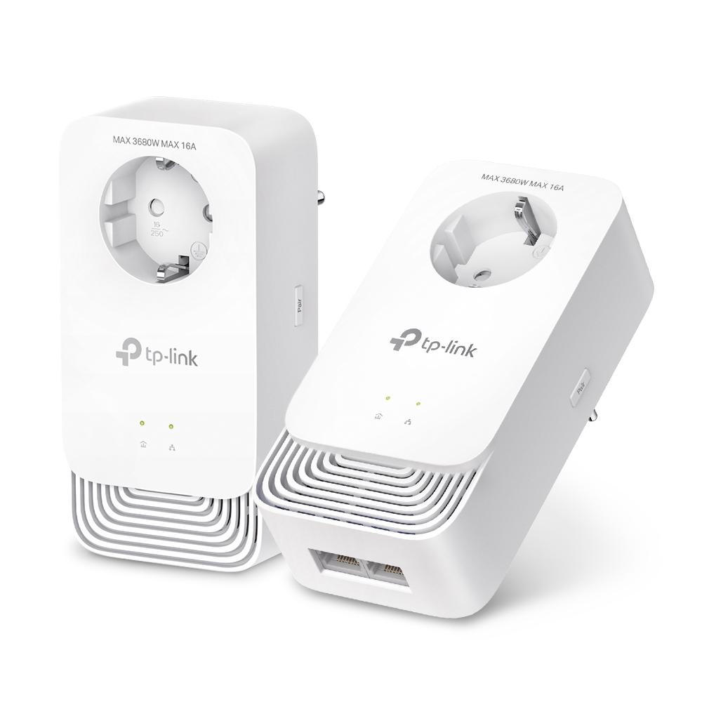 TP-Link PG2400P KIT adattatore di rete PowerLine 1428 Mbit/s Collegamento ethernet LAN Bianco 2 pz